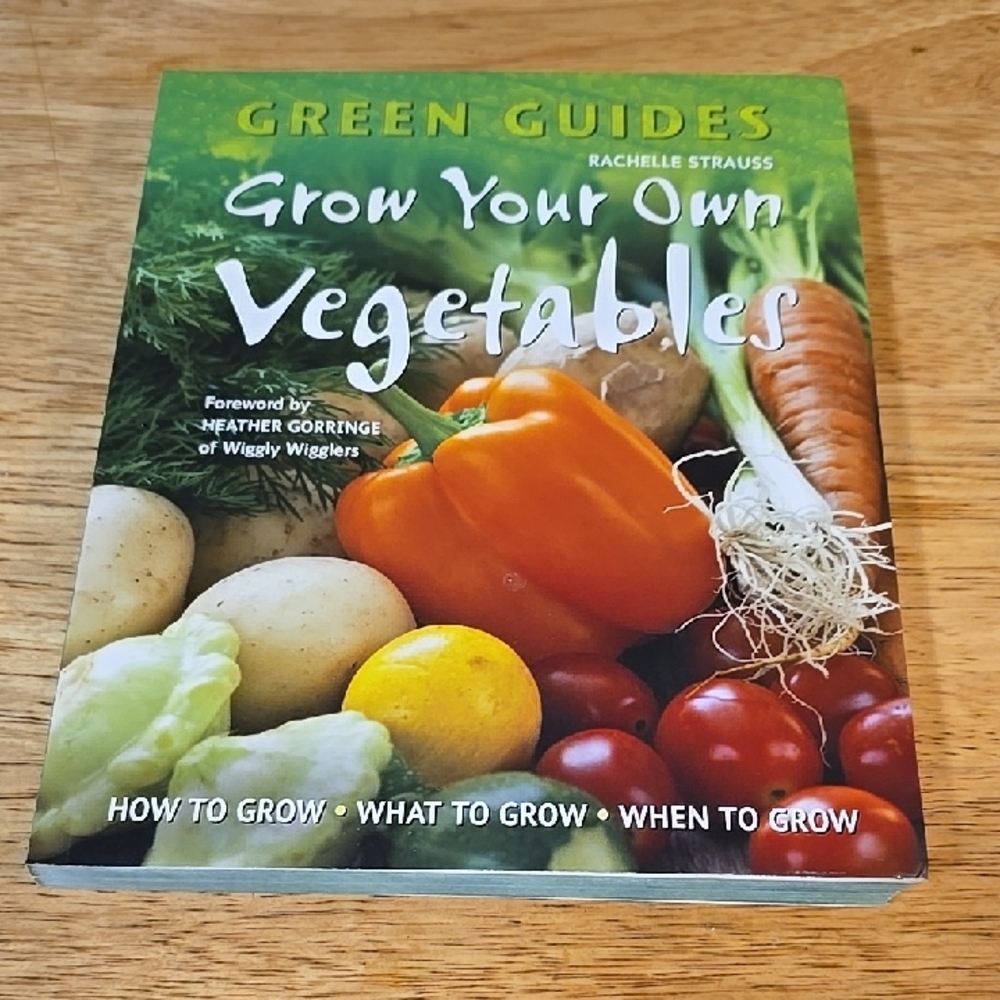 Grow Your Own Vegetables Book